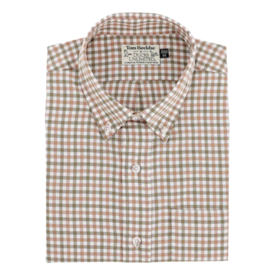 Knapp Cotton Twill Sport Shirt - Pin Oak