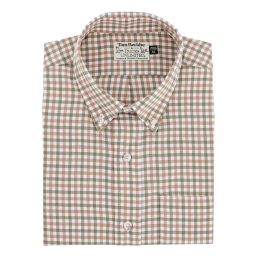 Knapp Cotton Twill Sport Shirt - Pin Oak