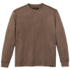 Waffle Knit Thermal Crewneck - Brown