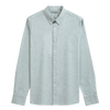 Fulton Heather Oxford Shirt - Lead