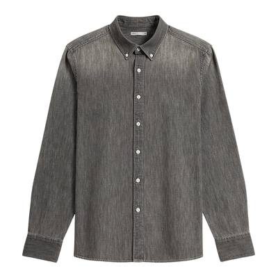 Fulton Denim Shirt - Light Grey Denim