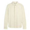 Darcy Slub Waffle Shirt - Cream