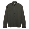Darcy Slub Waffle Shirt - Peat