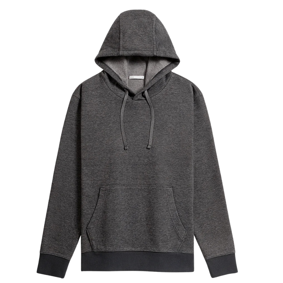 Harper Pocket Hoodie - Dark Charcoal Heather