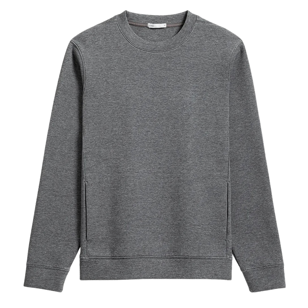 Astor Scuba Sweatshirt - Dark Charcoal