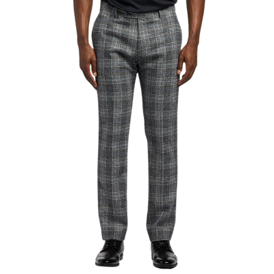 Downing Pants - Black Arctic & Blue Check