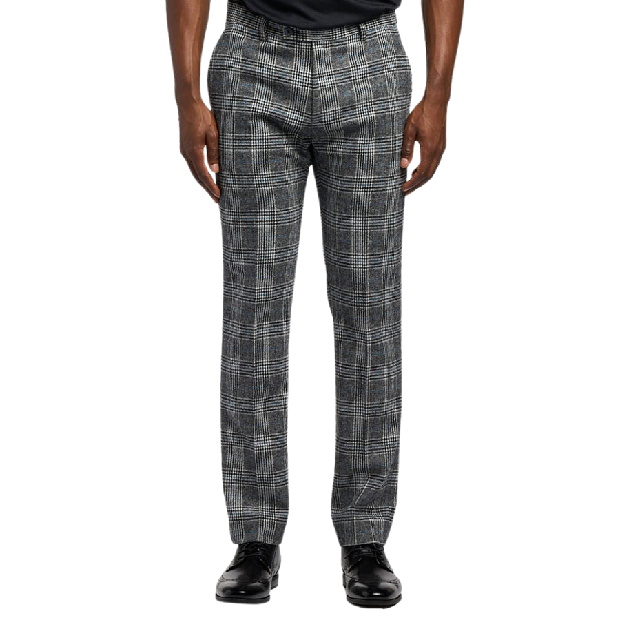 Downing Pants - Black Arctic & Blue Check