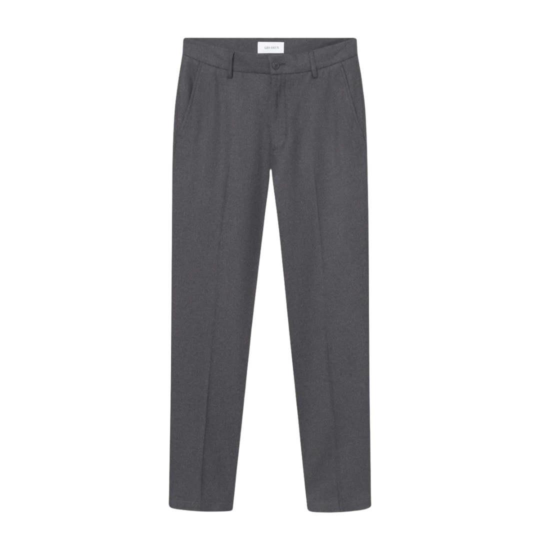 Como Regular Wool Suit Pant - Asphalt