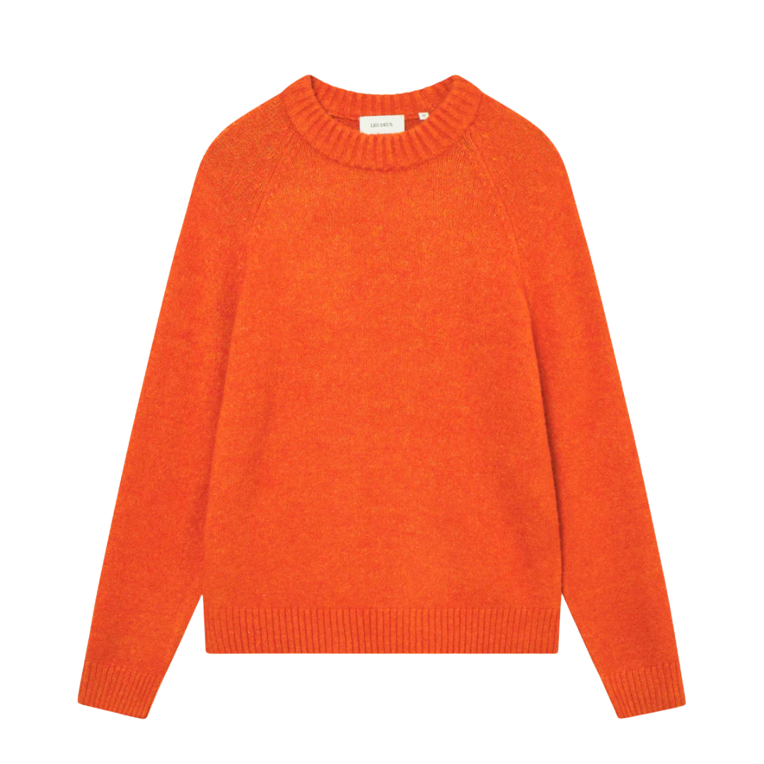 Gilbert Crewneck Knit - Flame