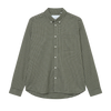Konrad Check Flannel Shirt - Olive Sand