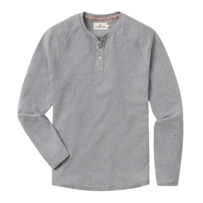 Puremeso Everyday Henley -  Athletic Grey