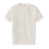 Waffle Knit Sweater Tee - Cream