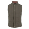 Burgess Quilted Vest - Black Olive