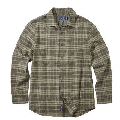 Jaspe Midweight Flannel - Agave Gray