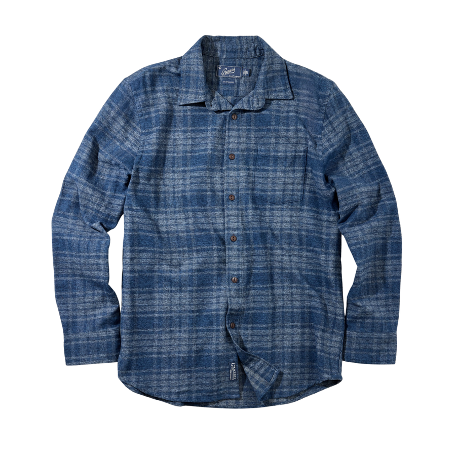 Jaspe Midweight Flannel - Blue Hues