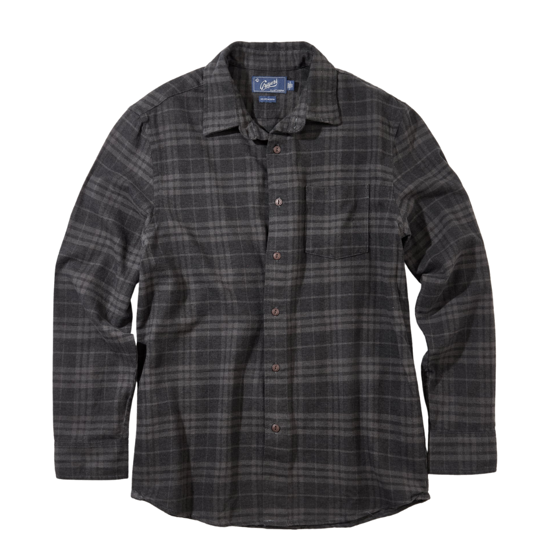 Jaspe Midweight Flannel - Castle Rock
