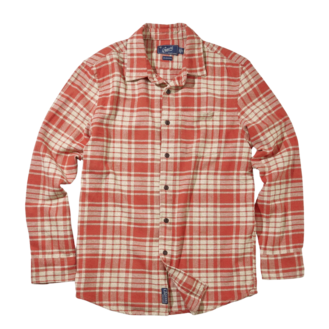 Jaspe Midweight Flannel - Sunset Oatmeal