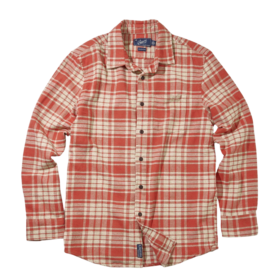 Jaspe Midweight Flannel - Sunset Oatmeal