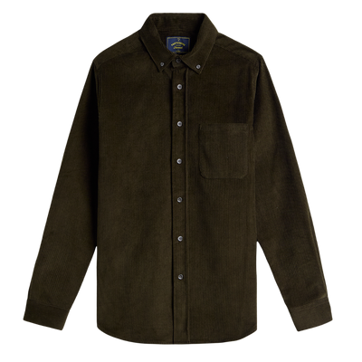 Lobo Corduroy Shirt - Olive