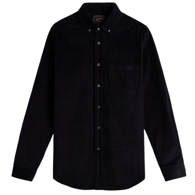 Lobo Corduroy Shirt - Black