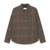 Kody Houndstooth Overshirt - Teak