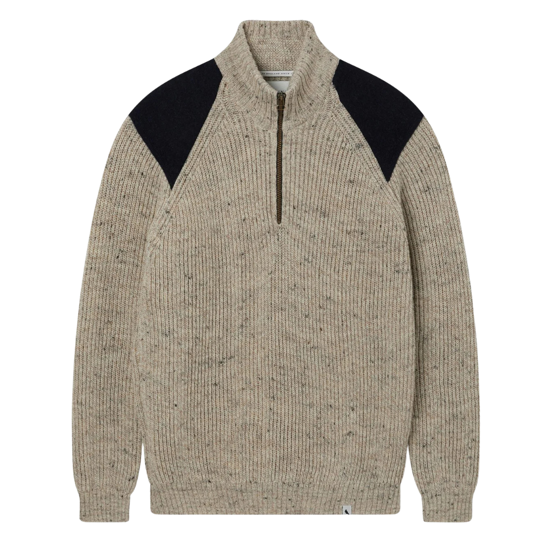 Bexley Quarter Zip Sweater - Skiddaw