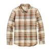 Larson Long Sleeve - Latte Plaid
