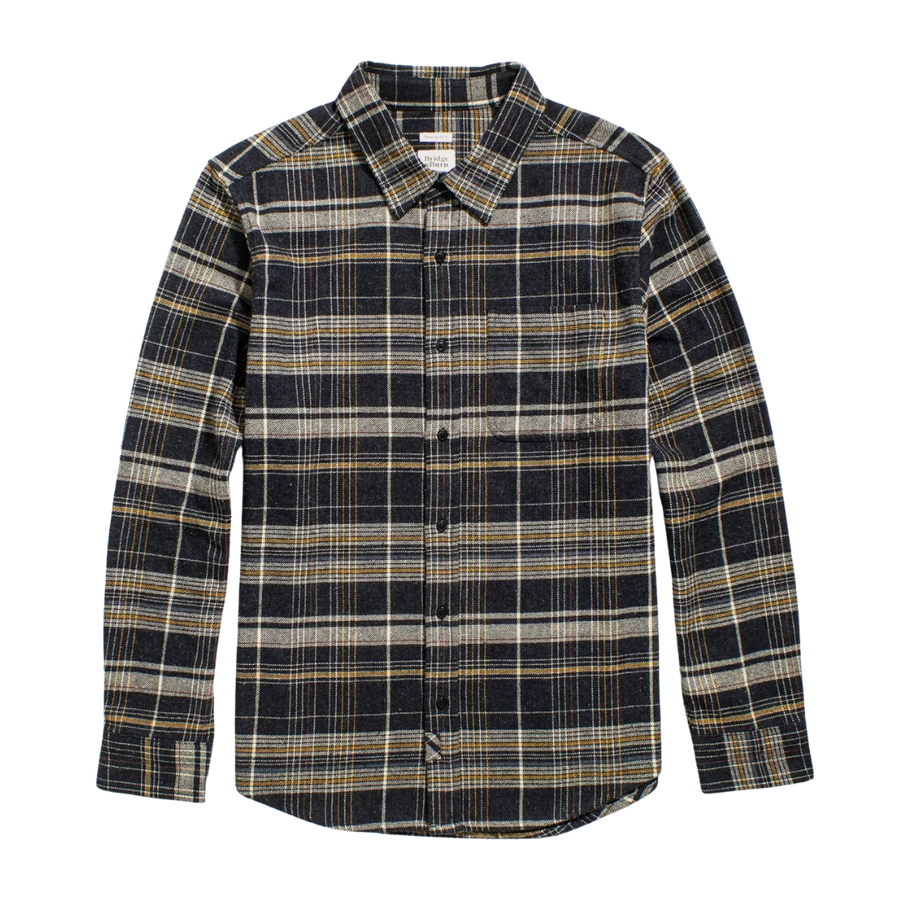 Larson Long Sleeve - Volcanic Plaid