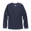 Recycled Waffle Henley - Sapphire