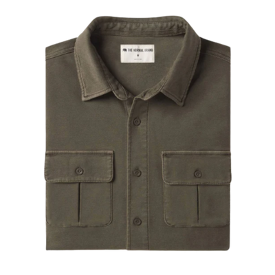 Comfort Terry Shirt Jacket -