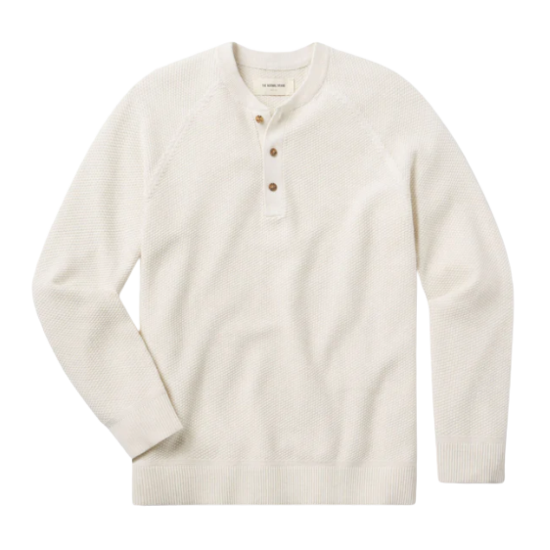 Coolmax Textured Sweater - Ivory