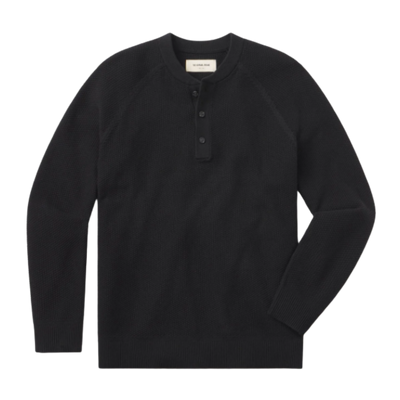 Coolmax Textured Sweater - Black