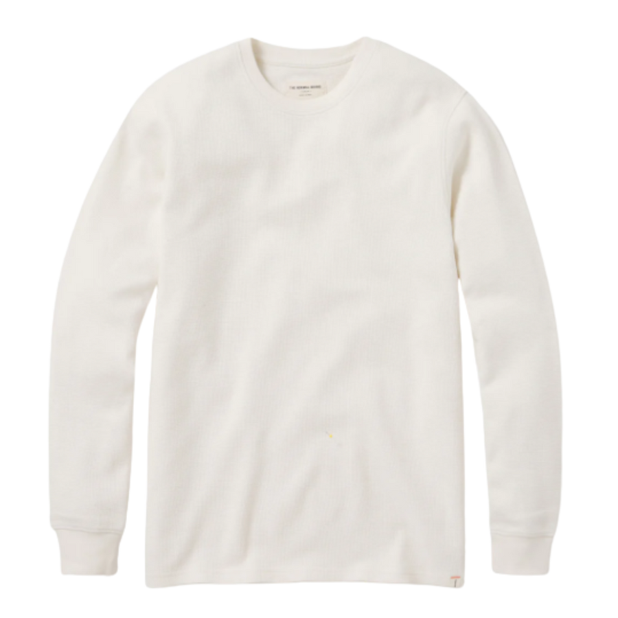 Vintage Thermal Crew - Ivory