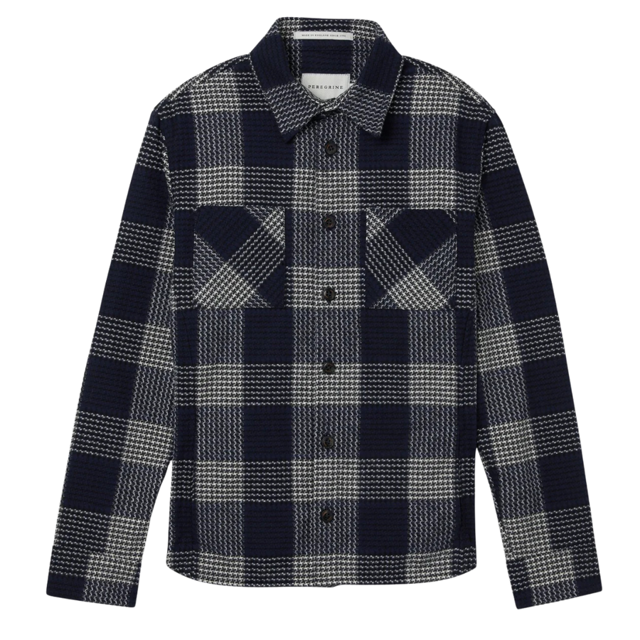 Blunt Overshirt - Navy William Check