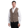 Irish Tweed Waistcoat - Fawn