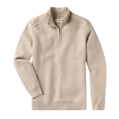 Cooper's Landing Quarter Zip - Oatmeal