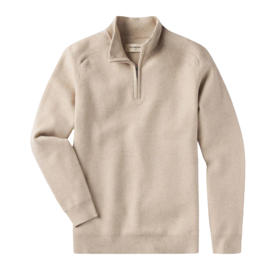 Cooper's Landing Quarter Zip - Oatmeal
