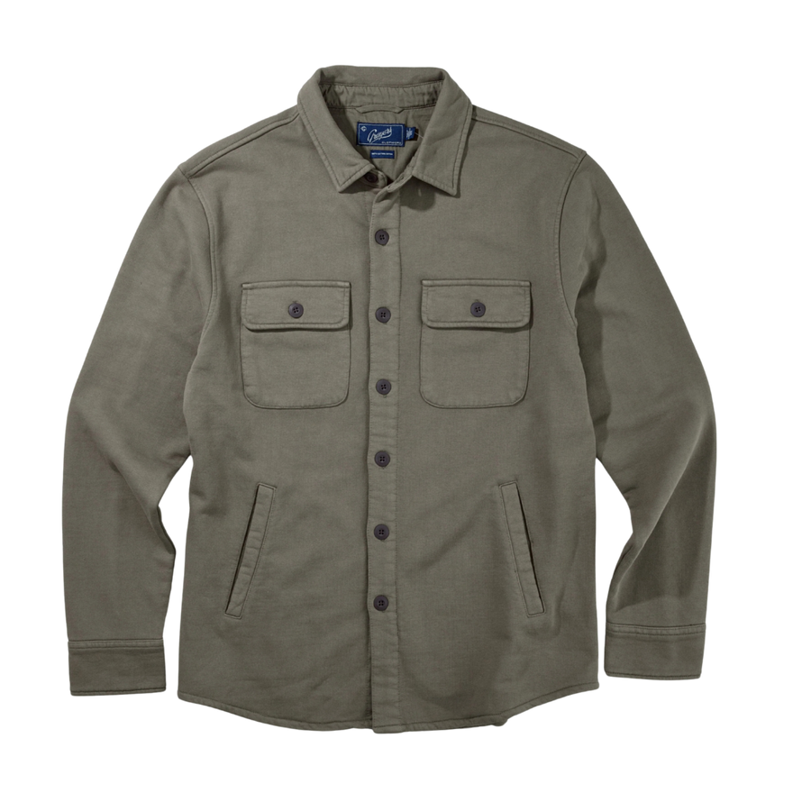 Defender Terry CPO Jacket - Faded Olive