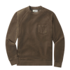 Dunlop Reverse Fleece Crew - Moss