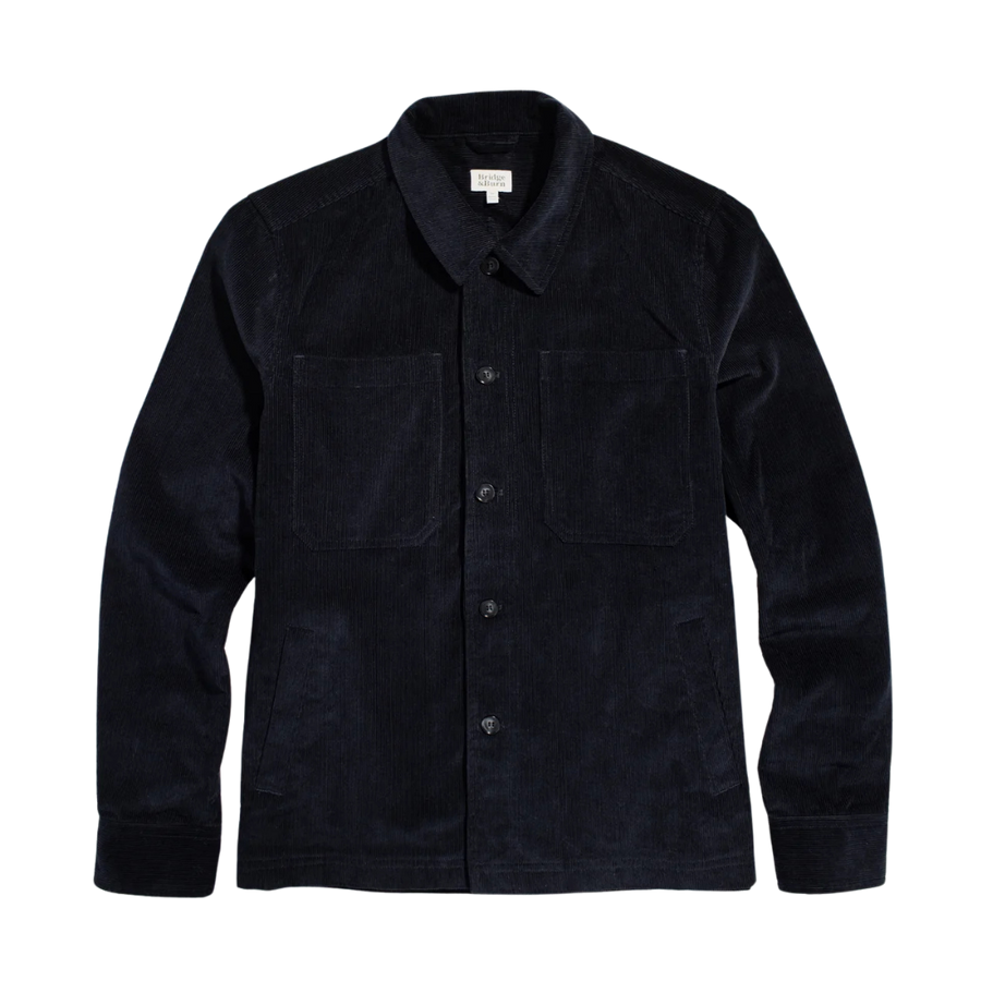 Banks Corduroy Shirt Jacket - Blue