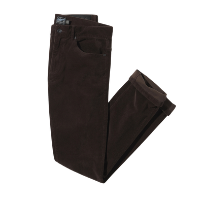 Burlington 5 Pocket Stretch Corduroy - Coffee Bean