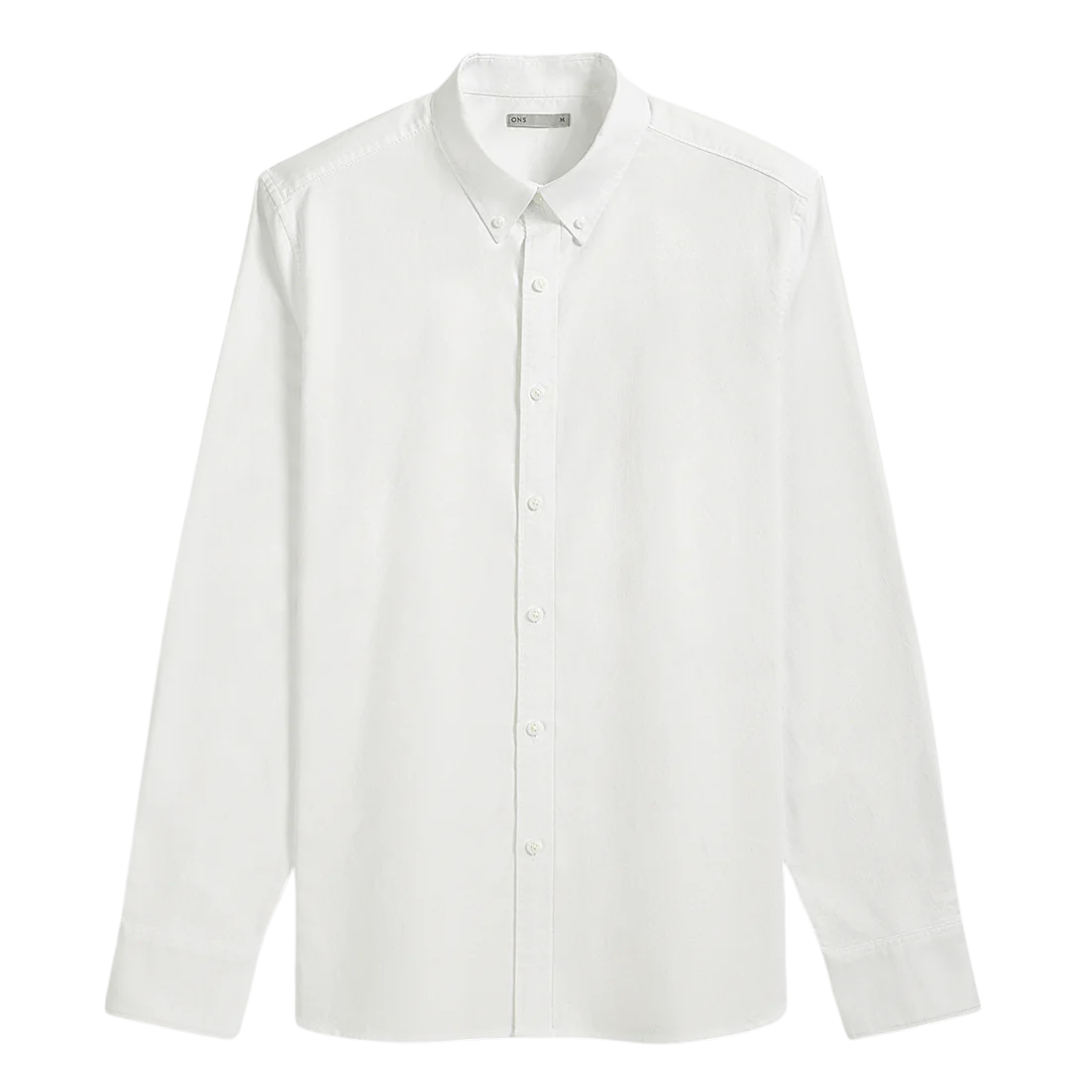 Fulton Oxford Shirt - Bright White