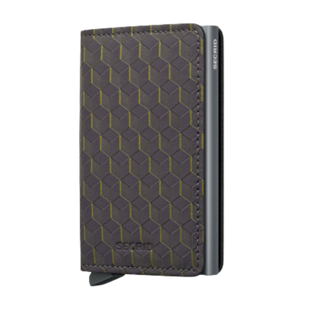 Slimwallet - Optical Grey Yellow