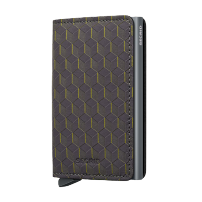 Slimwallet - Optical Grey Yellow