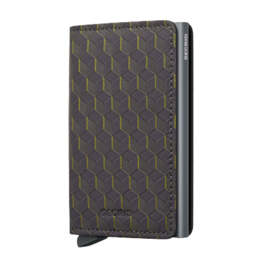 Slimwallet - Optical Grey Yellow