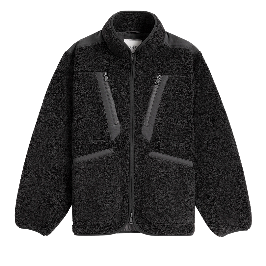 Tremont Sherpa Fleece Jacket - Black