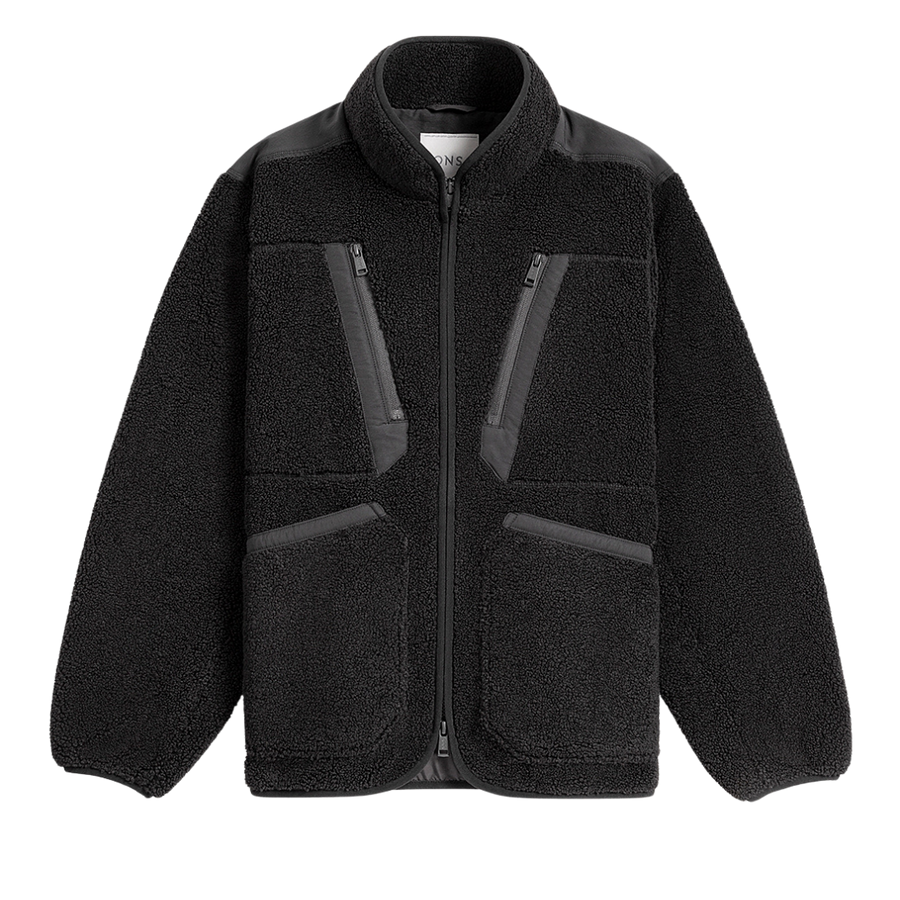 Tremont Sherpa Fleece Jacket - Black