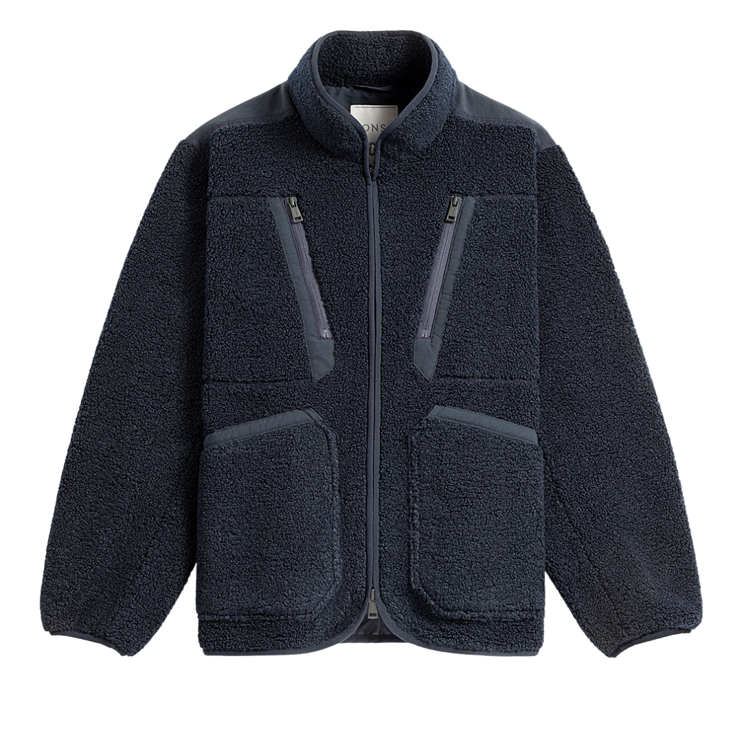 Tremont Sherpa Fleece Jacket - Navy