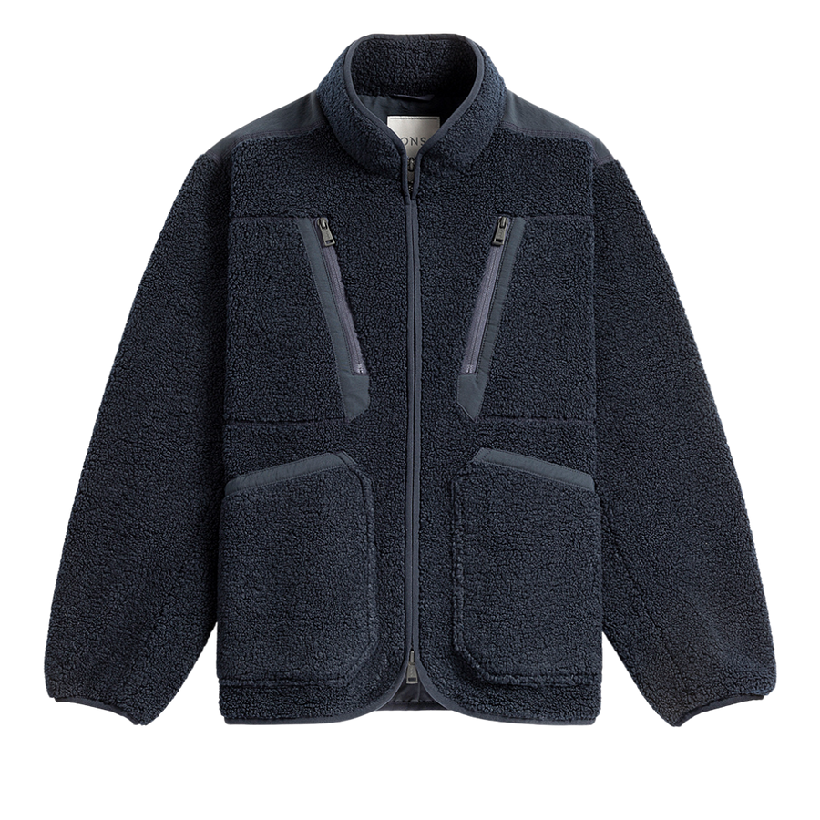 Tremont Sherpa Fleece Jacket - Navy