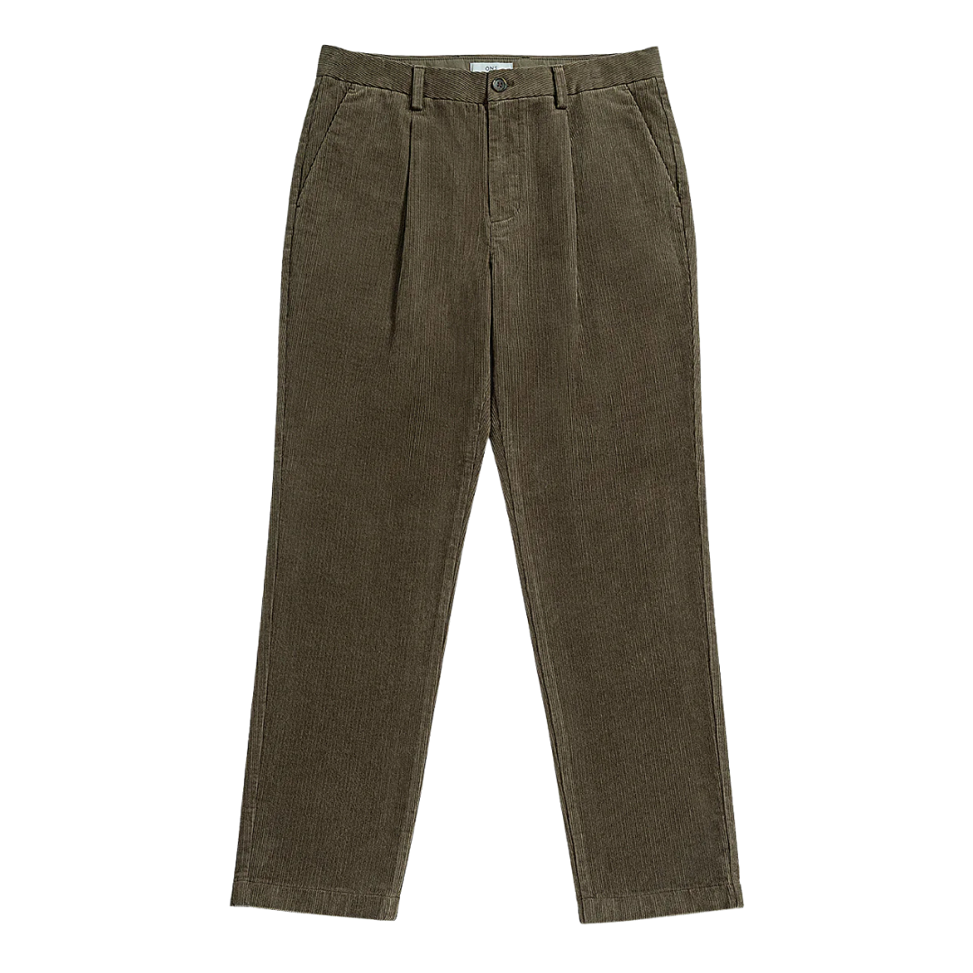 Niles Corduroy Trouser - Peat